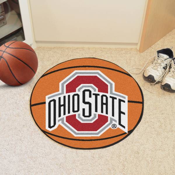 FANMATS Ohio State Buckeyes Basketball Mat