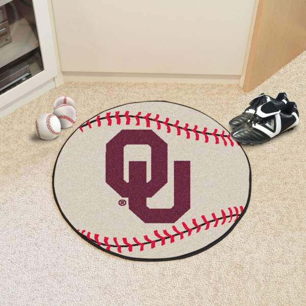 FANMATS Oklahoma Sooners Baseball Mat