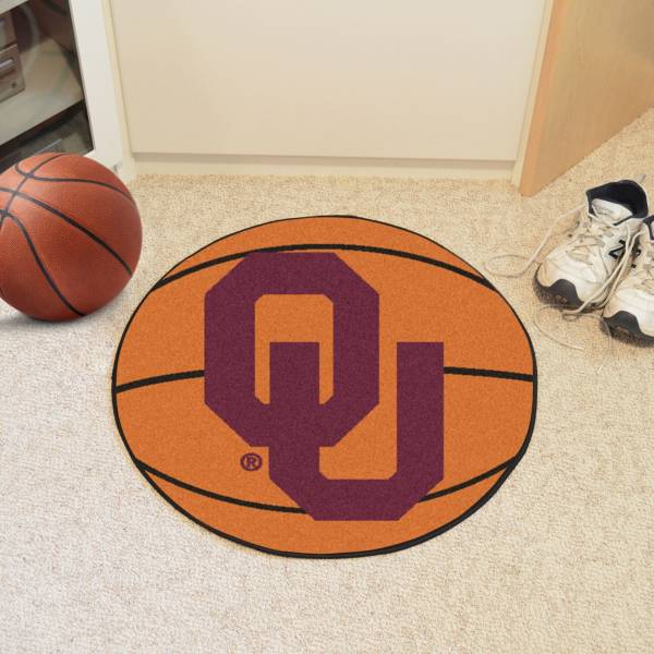 FANMATS Oklahoma Sooners Basketball Mat