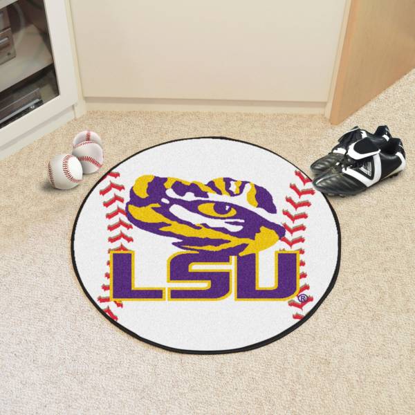 LSU Tigers Baseball Mat