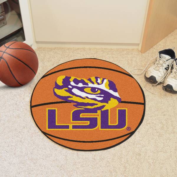 FANMATS LSU Tigers Basketball Mat