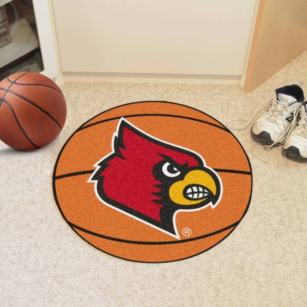 Louisville Cardinals Basketball Mat