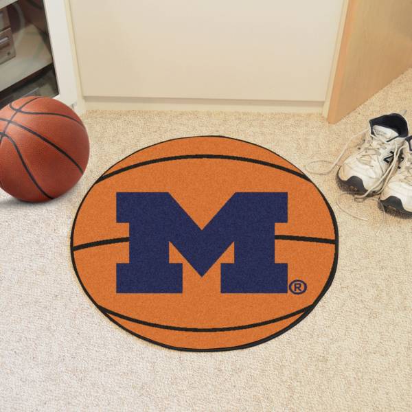 FANMATS Michigan Wolverines Basketball Mat product image