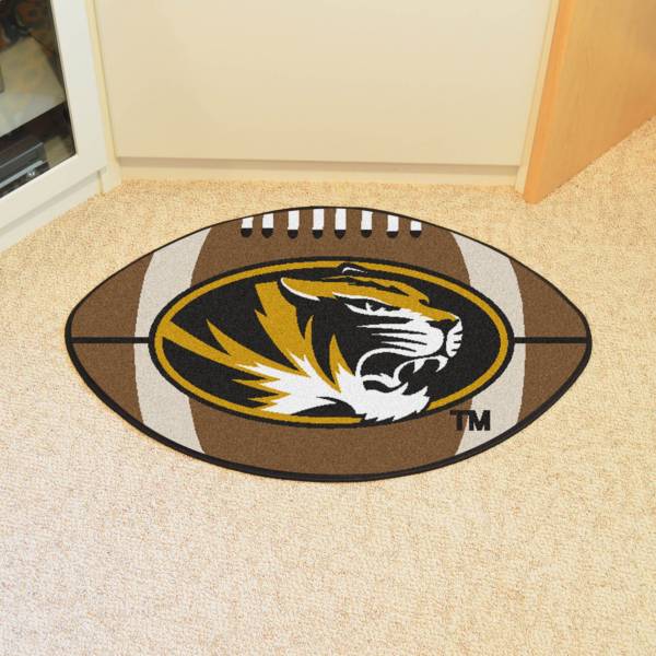 FANMATS Missouri Tigers Football Mat