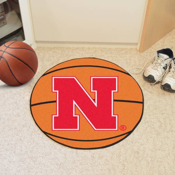 Nebraska Cornhuskers Basketball Mat