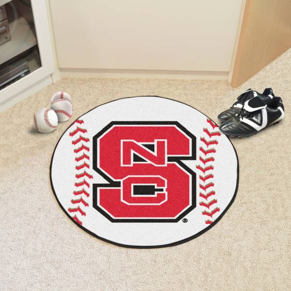 FANMATS NC State Wolfpack Baseball Mat