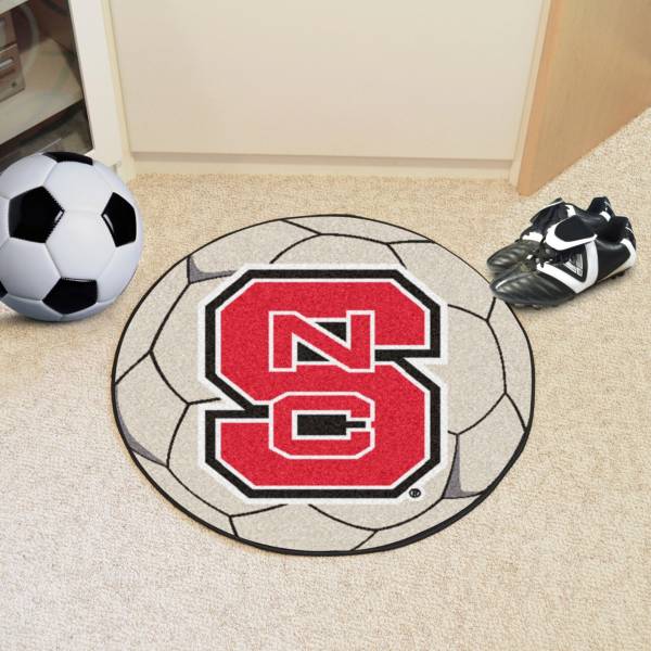 FANMATS NC State Wolfpack Soccer Ball Mat