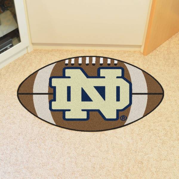 FANMATS Notre Dame Fighting Irish Football Mat