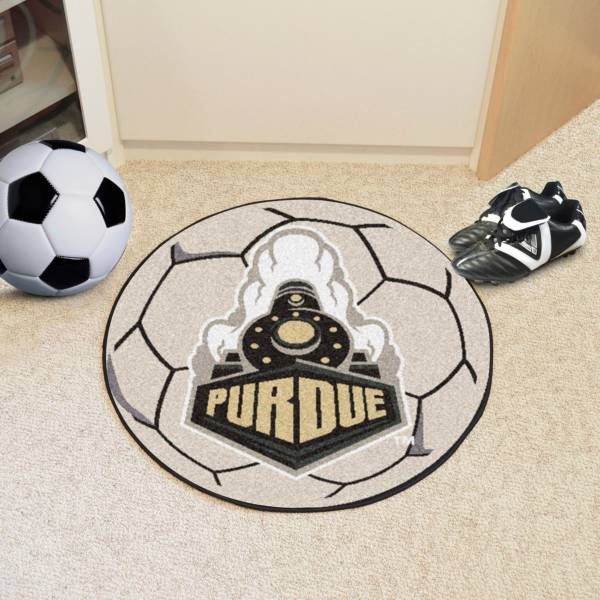 FANMATS Purdue Boilermakers Soccer Ball Mat