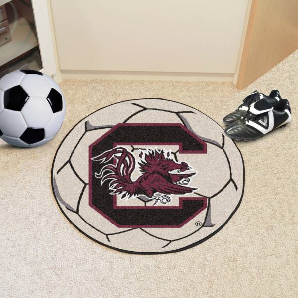 South Carolina Gamecocks Soccer Ball Mat