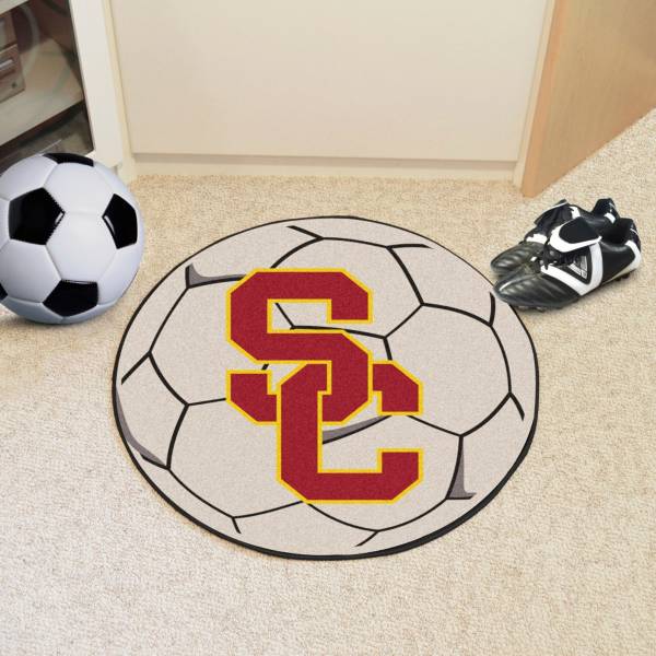 FANMATS USC Trojans Soccer Ball Mat