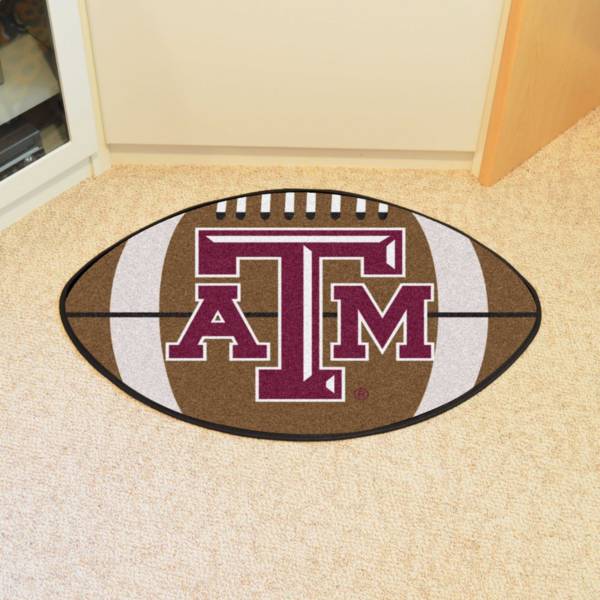 FANMATS Texas A&M Aggies Football Mat