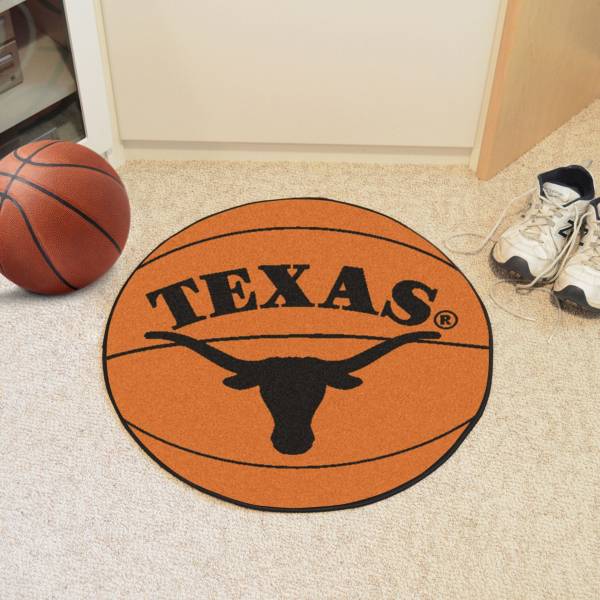 FANMATS Texas Longhorns Basketball Mat