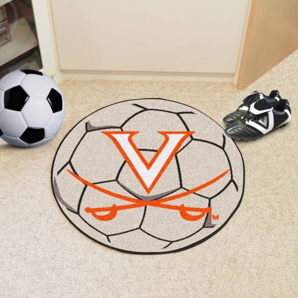 FANMATS Virginia Cavaliers Soccer Ball Mat