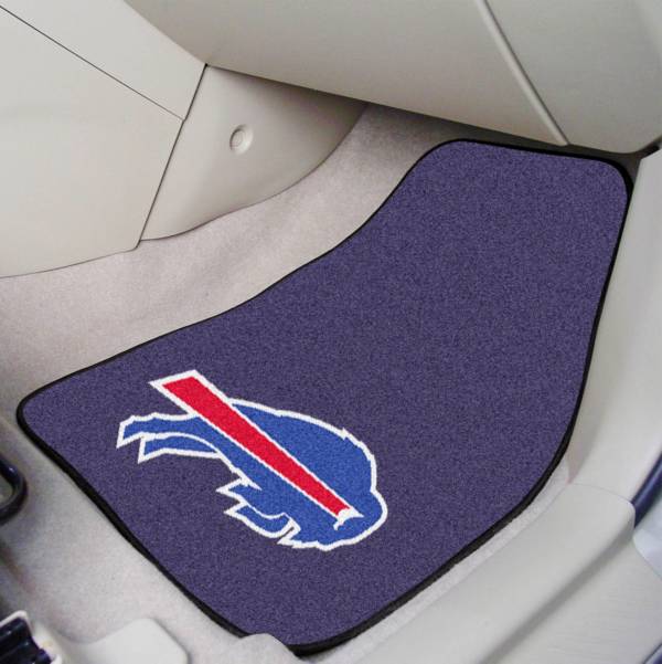 Buffalo Bills 2-Piece Printed Carpet Car Mat Set