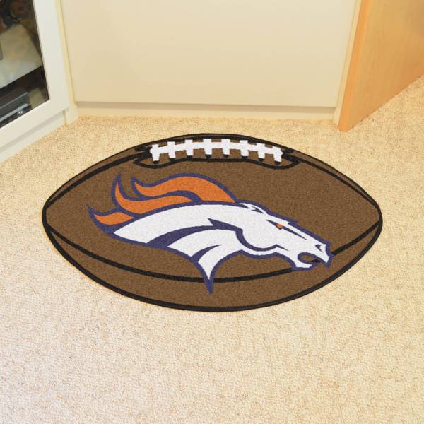 FANMATS Denver Broncos Football Mat