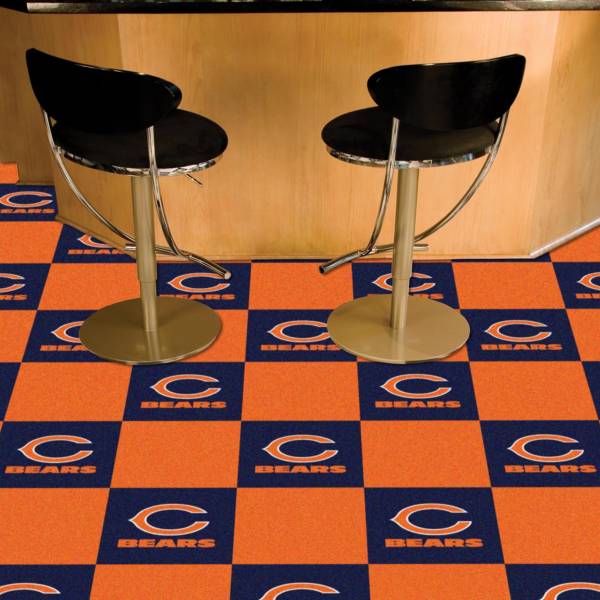 FANMATS Chicago Bears Team Carpet Tiles product image