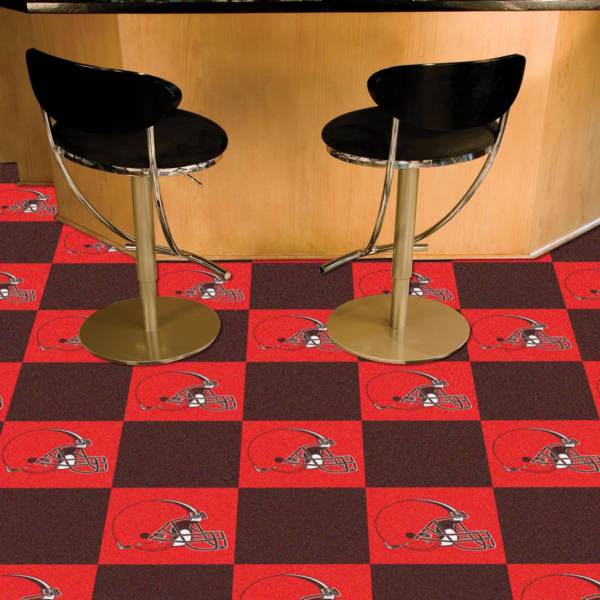 FANMATS Cleveland Browns Team Carpet Tiles product image