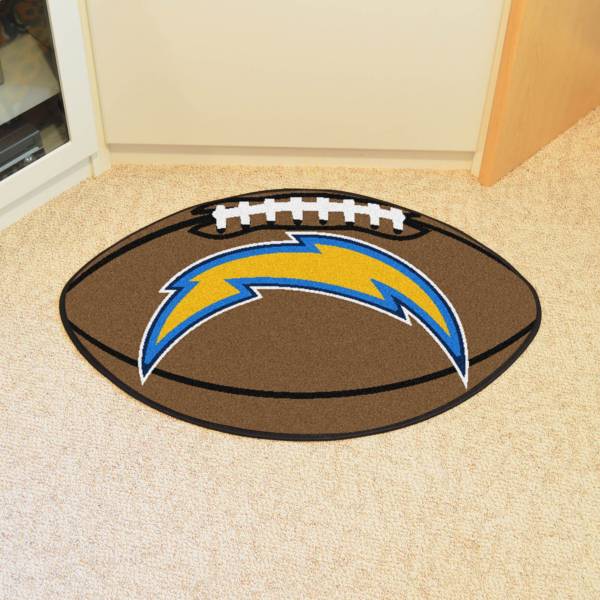 FANMATS Los Angeles Chargers Football Mat product image