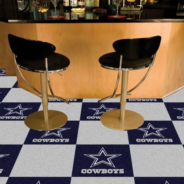 FANMATS Dallas Cowboys Team Carpet Tiles