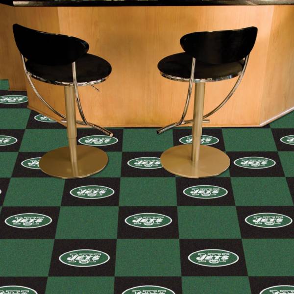 FANMATS New York Jets Team Carpet Tiles