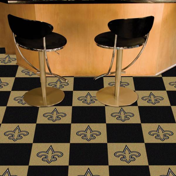 FANMATS New Orleans Saints Team Carpet Tiles