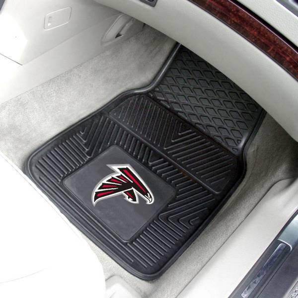 FANMATS Atlanta Falcons 2-Piece Heavy Duty Vinyl Car Mat Set