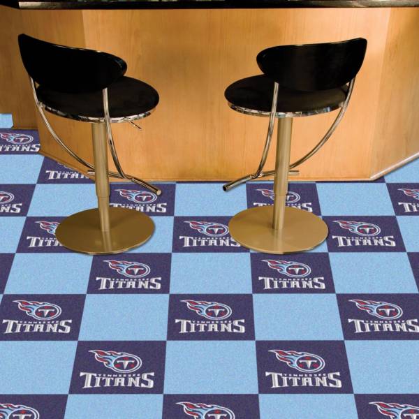 FANMATS Tennessee Titans Team Carpet Tiles