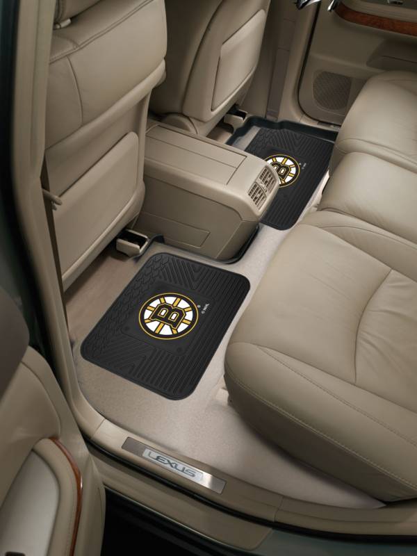Boston Bruins Two Pack Backseat Utility Mats
