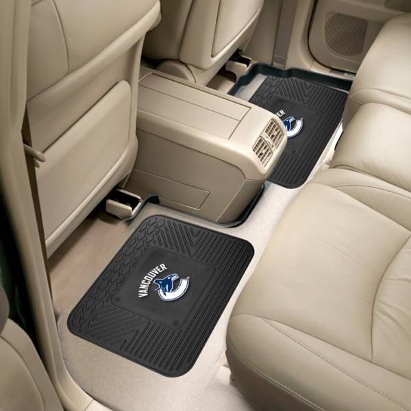 FANMATS Vancouver Canucks Two Pack Backseat Utility Mats