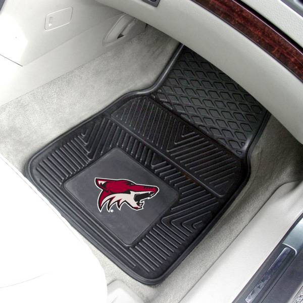 FANMATS Arizona Coyotes 2 Piece Heavy Duty Vinyl Car Mat Set