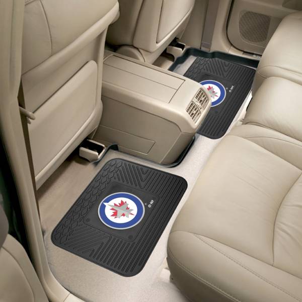 FANMATS Winnipeg Jets Two Pack Backseat Utility Mats