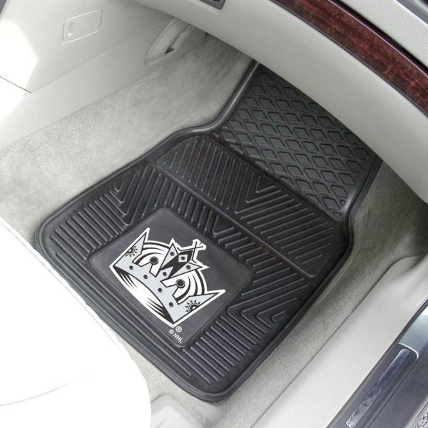 FANMATS Los Angeles Kings 2 Piece Heavy Duty Vinyl Car Mat Set