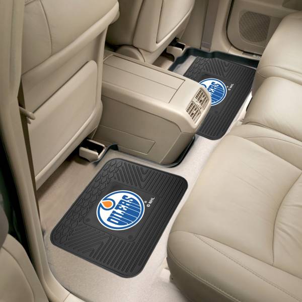 Edmonton Oilers Two Pack Backseat Utility Mats