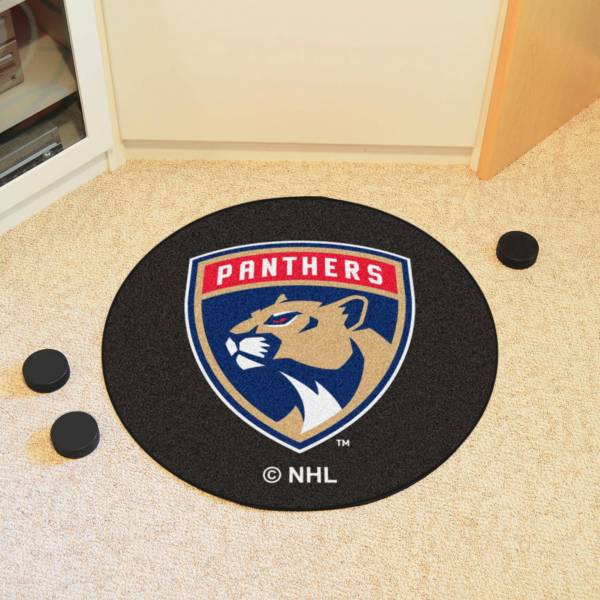 FANMATS Florida Panthers Puck Mat