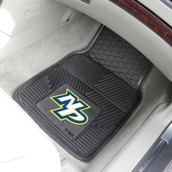 FANMATS Nashville Predators Two Piece Heavy Duty Vinyl Car Mat Set