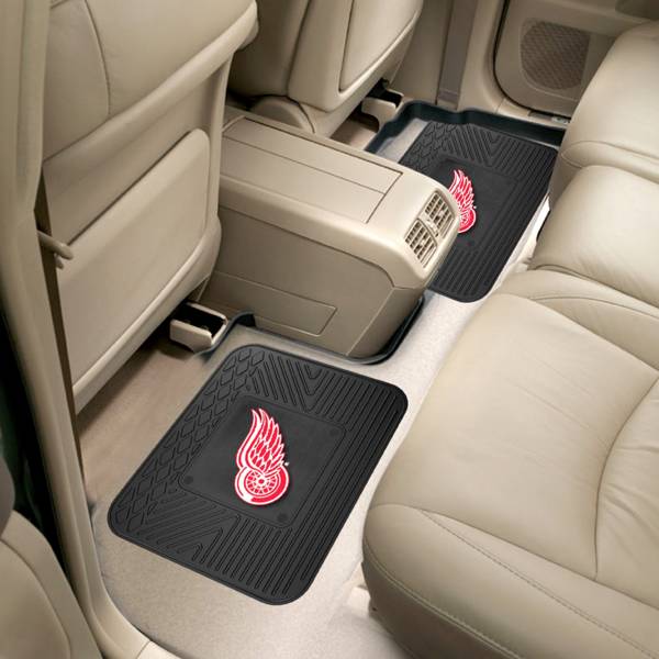 FANMATS Detroit Red Wings Two Pack Backseat Utility Mats