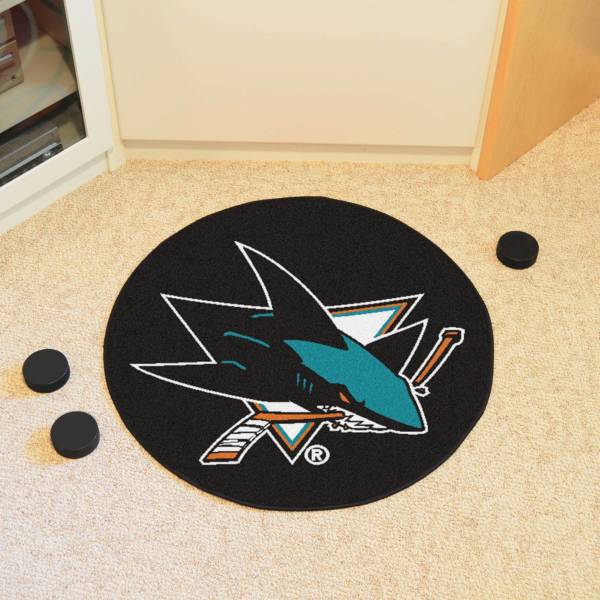 San Jose Sharks Puck Mat