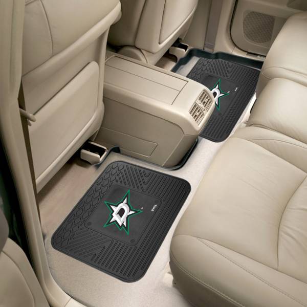 FANMATS Dallas Stars Two Pack Backseat Utility Mats