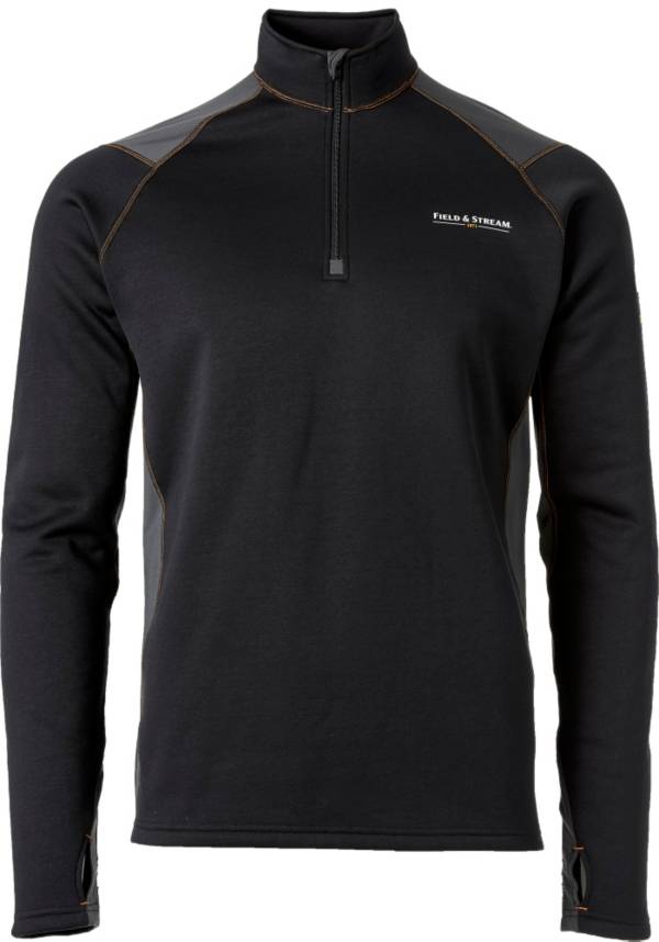 Field & Stream Men's Base Defense Arctic Chill Half Zip Base Layer Shirt