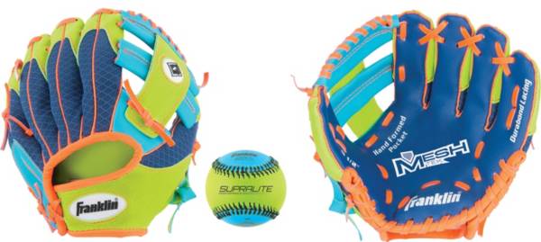 Franklin 9.5” Tee Ball Recreational Glove w/ Ball