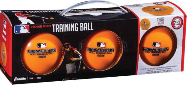 Franklin 12.5oz. Home Run Training Balls – 3 Pack
