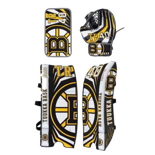 Franklin Junior Tuukka Rask Street Hockey Goalie Pad Set