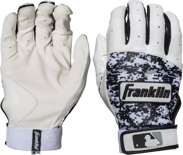 Details about   Franklin Digitek Baseball Batting Gloves White/Gray/Black Camo Youth Large 