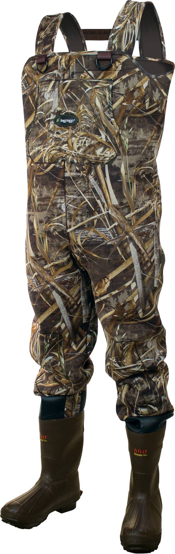 frogg toggs Men's Amphib 3.5 Neoprene Camo Bootfoot Waders