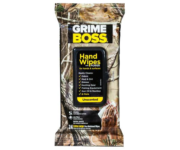 Grime Boss Unscented Hand Wipes