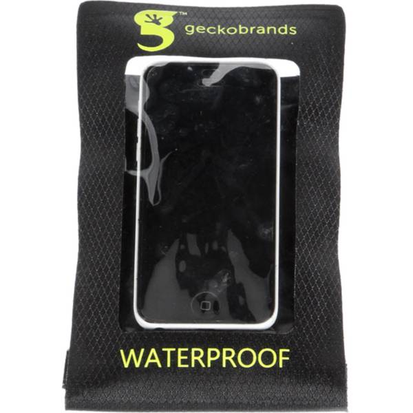 geckobrands Waterproof Dry Bag Phone Case with Bike Mount