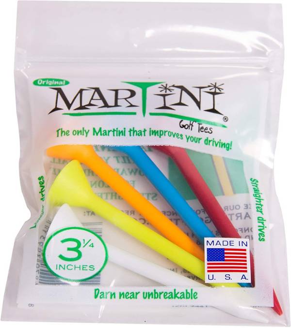 Martini Tees Assorted Golf Tees - 5 Pack