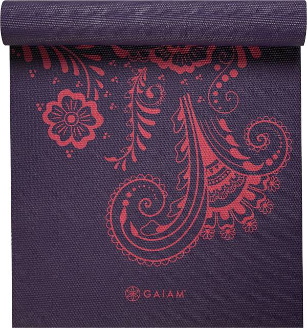 Gaiam 6mm Premium Print Yoga Mat