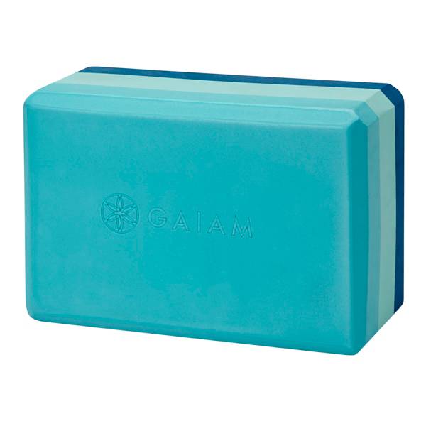 Gaiam Tri-Color Yoga Block